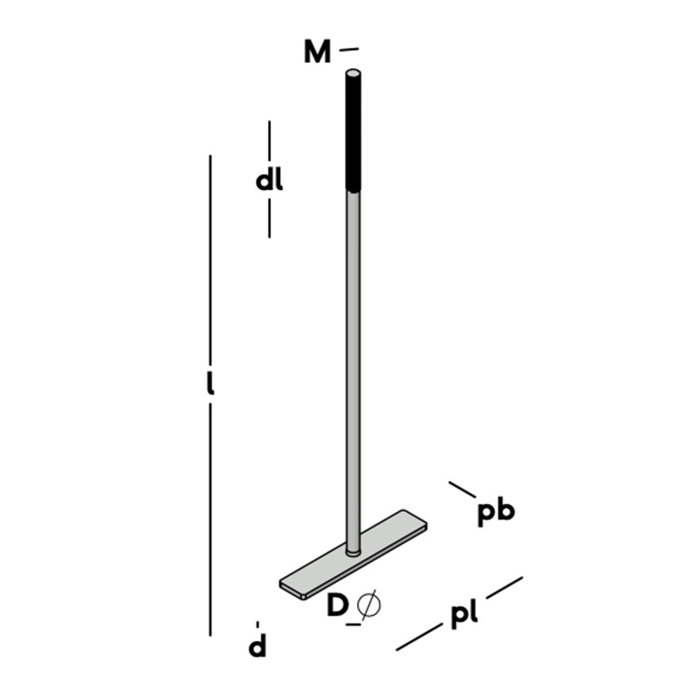 muurplaatanker met plaat thvz(vd)-3