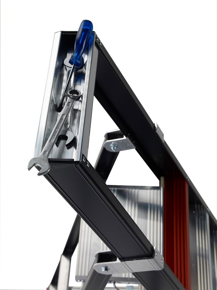 plateautrap aluminium zwart altrex-3