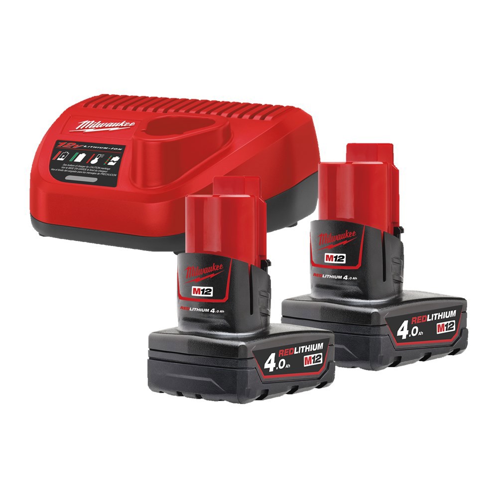 Startset Milwaukee - M12 NRG-402 12.0V