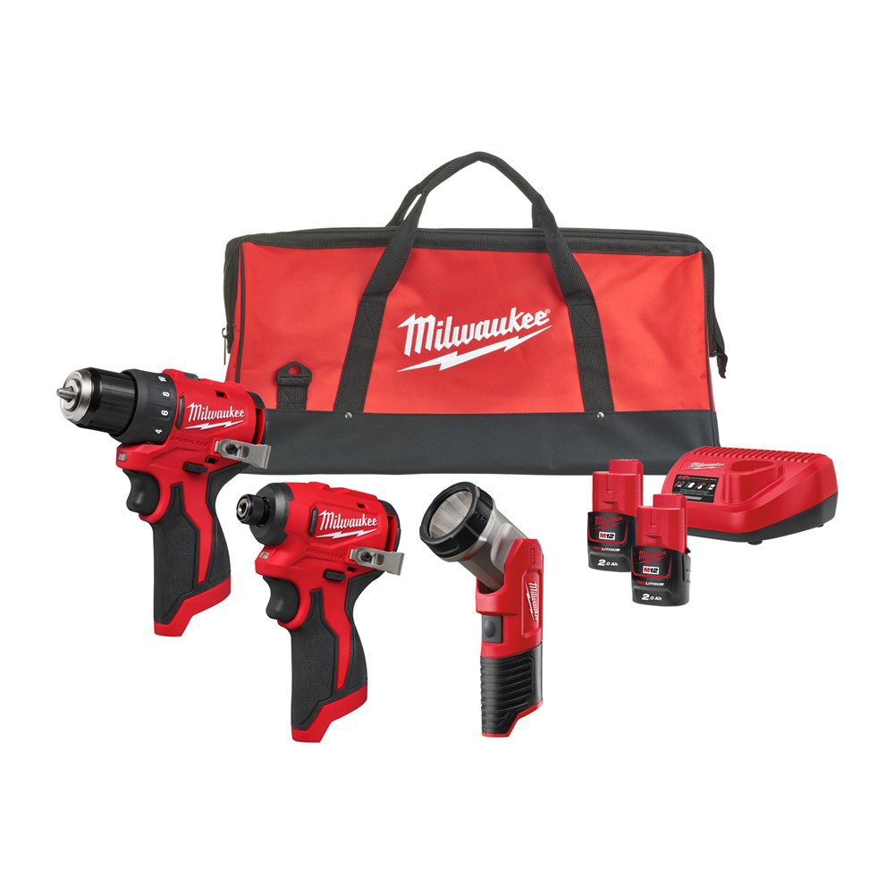 accu combiset milwaukee 2.0Ah/12.0V