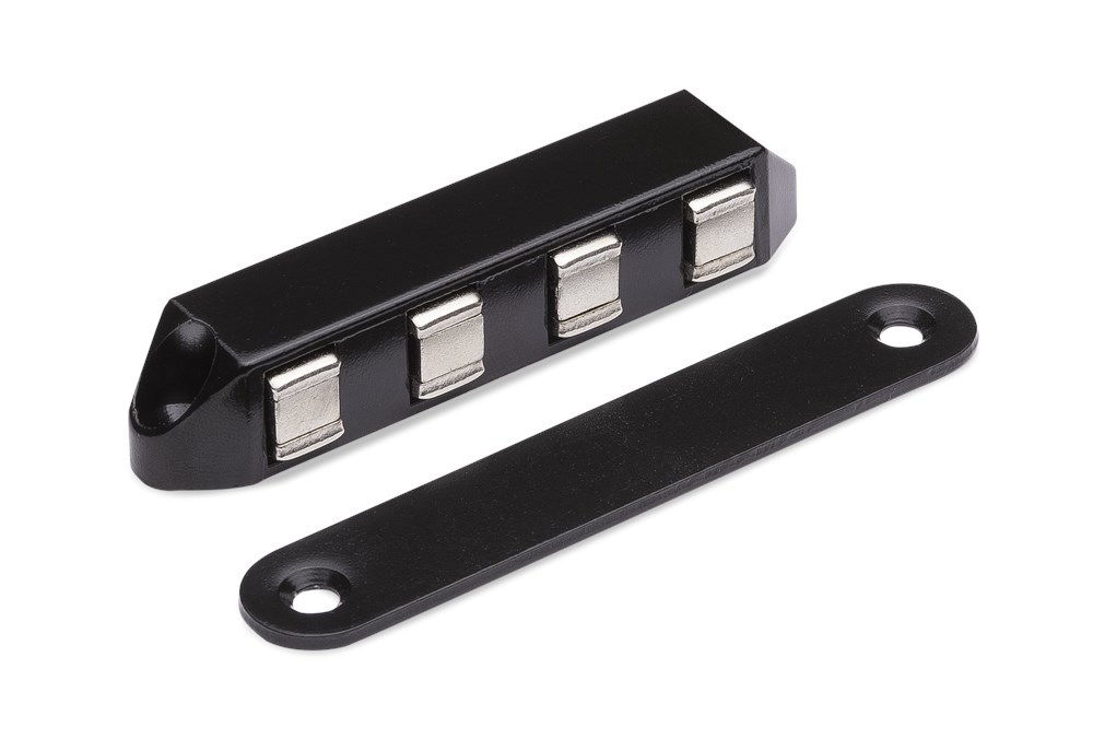 Magneetsnapper Zwart - MC100802B 86X15MM 8KG
