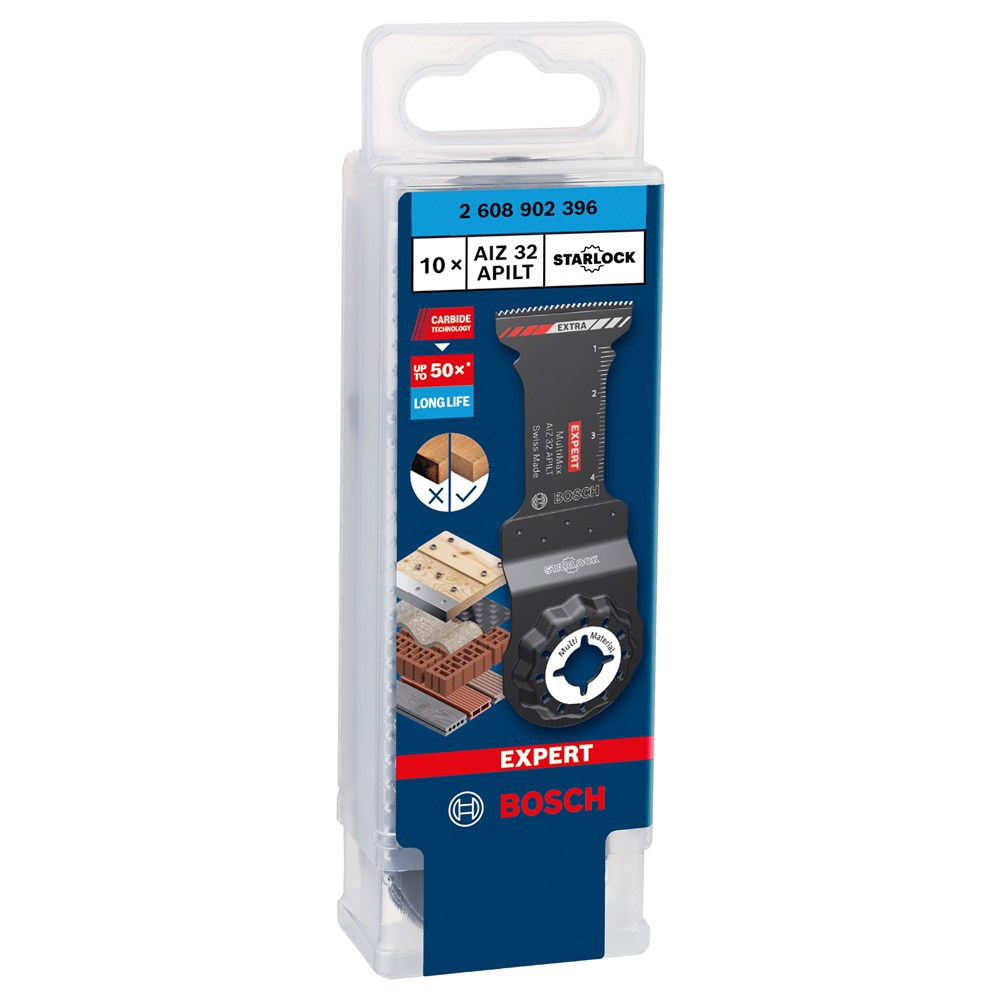 Multizaagblad Bosch Expert -  32X45MM AIZ APILT SET à 10ST