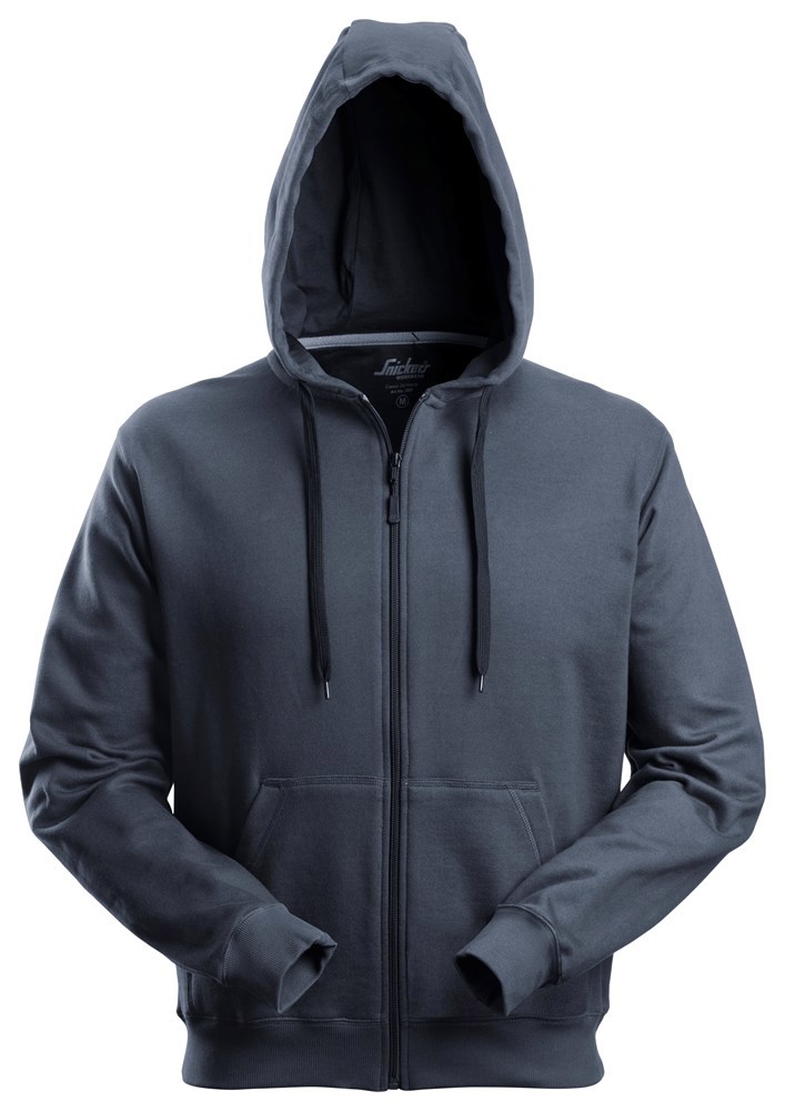 Sweatshirt Zip Hoodie Classic Snickers - 2801 DONKERBLAUW L