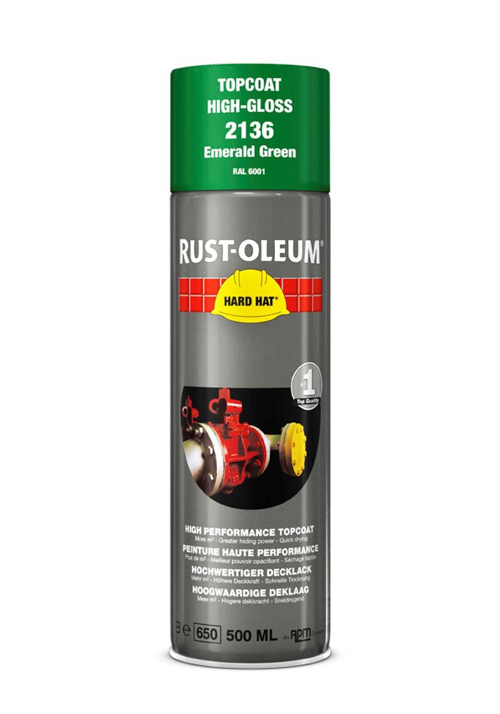 Deklaag Hardhat Smaragdgroen - 2136 500ML RAL 6001 SMARAGDGROEN