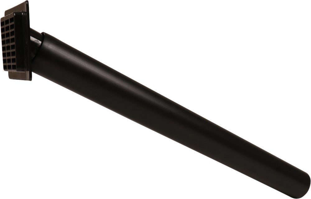 Vloerventilatiekoker Renovatie - 550X 50MM ZWART