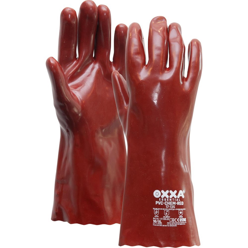 werkhandschoenen pvc oxxa