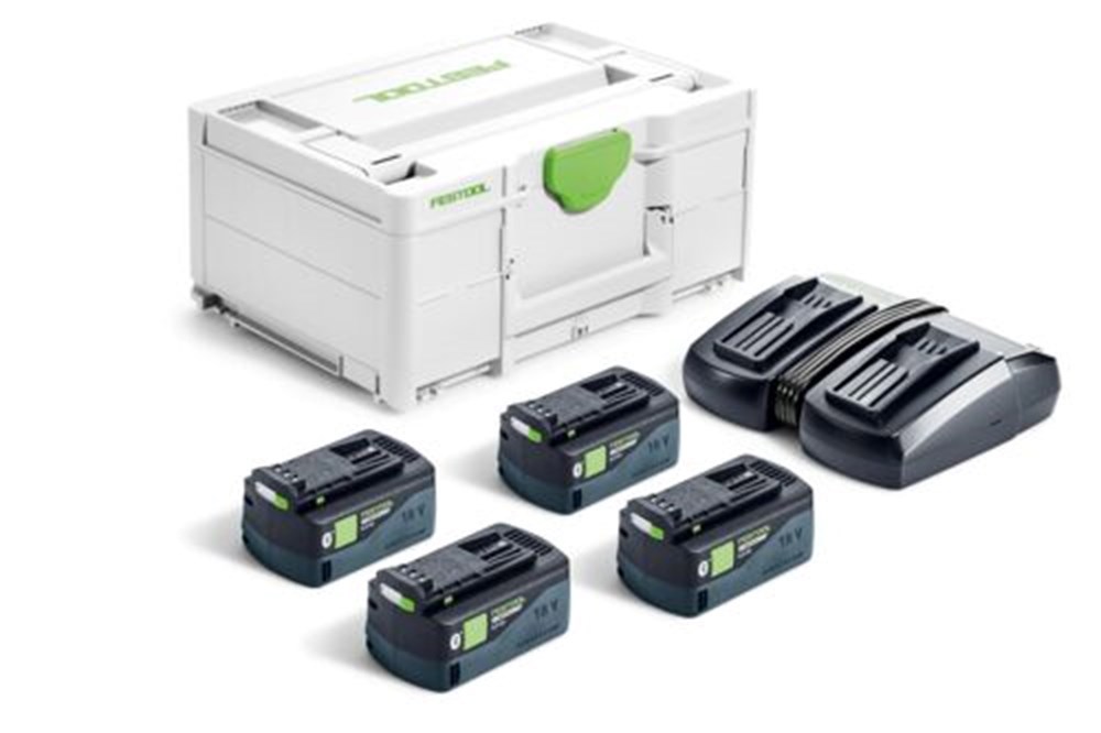 Startset Festool - SYS 18V 4XHP5.0/TCL6DUO
