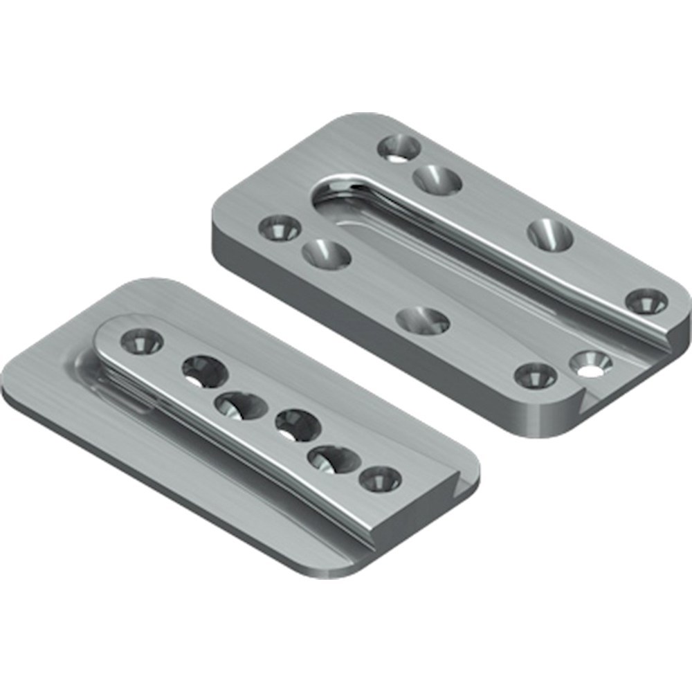 Houtverbinding Blind Aluminium Sherpa - L 30 150X80X18MM