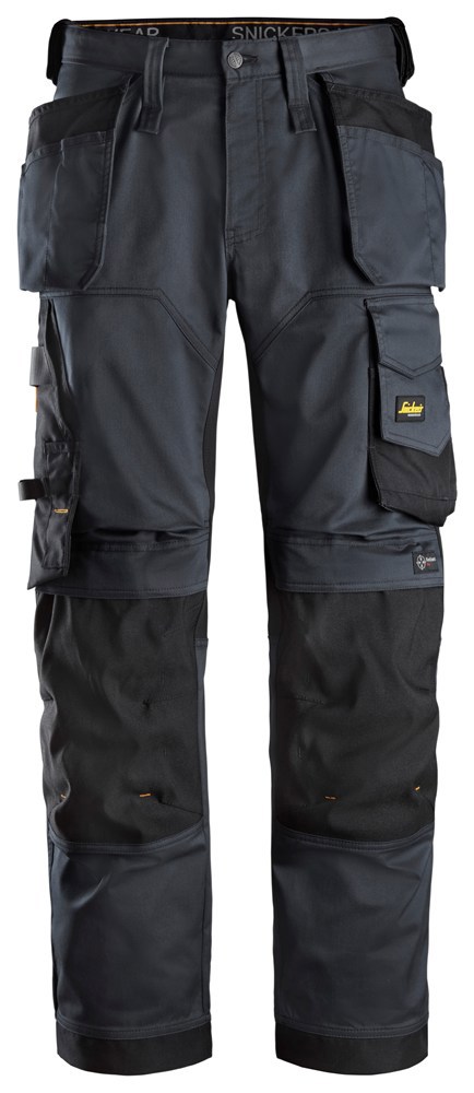 Werkbroek Allroundwork Stretch Snickers - 6251 STAALGRIJS/ZWART 058