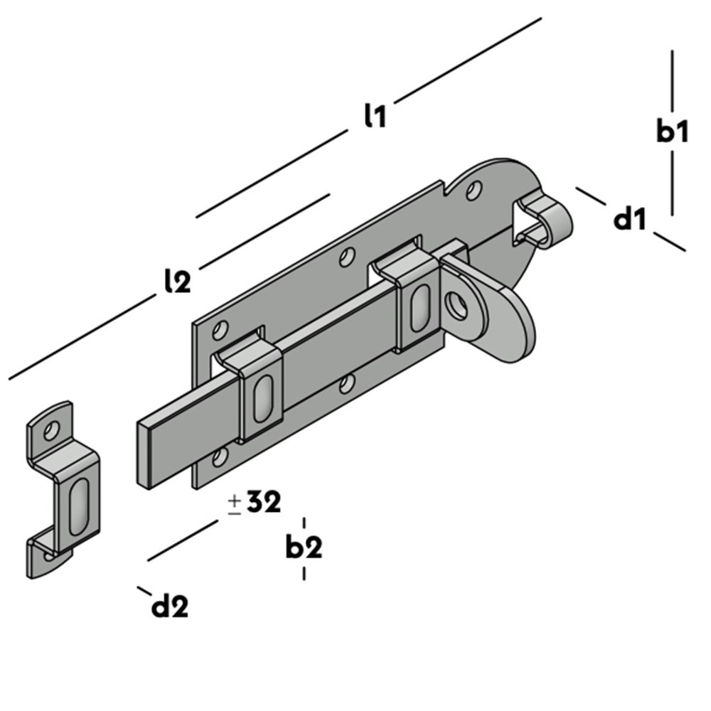 hangslotschuif vlak elvz-3