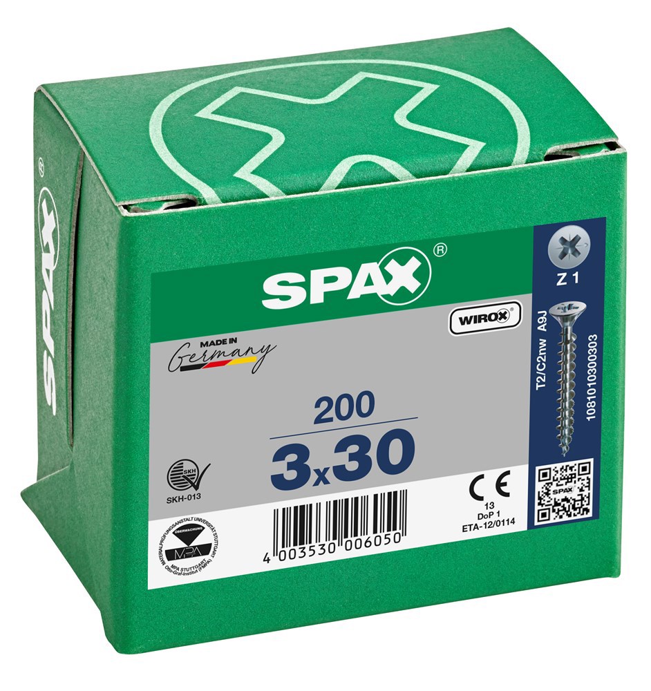 spaanplaatschroef wirox spax-5