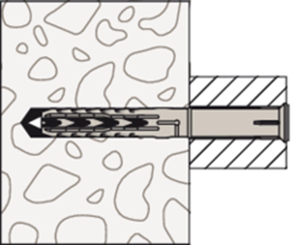 kozijnplug nylon fischer-10
