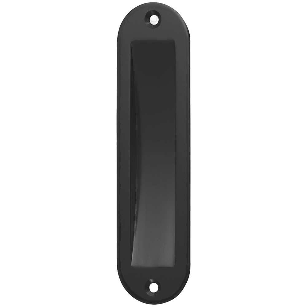 Schuifdeurkom Aluminium Zwart Hermeta - 4562-70 40X150MM