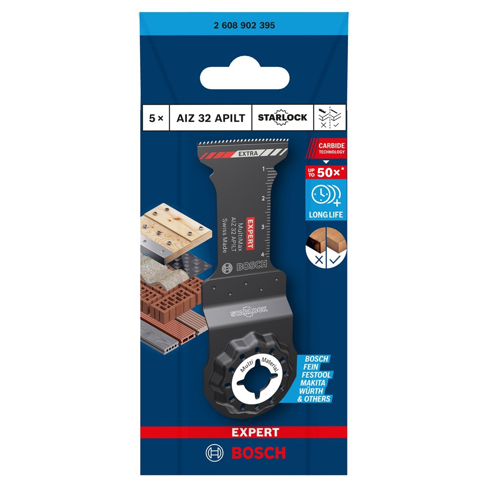 Multizaagblad Bosch Expert -  32X45MM AIZ APILT SET à 5 ST
