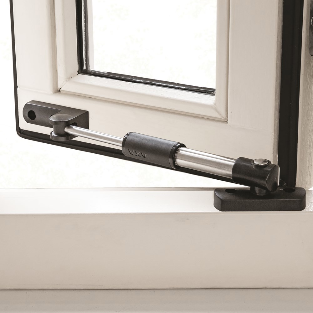 telescoop uitzetter rvs/zwart axa-5