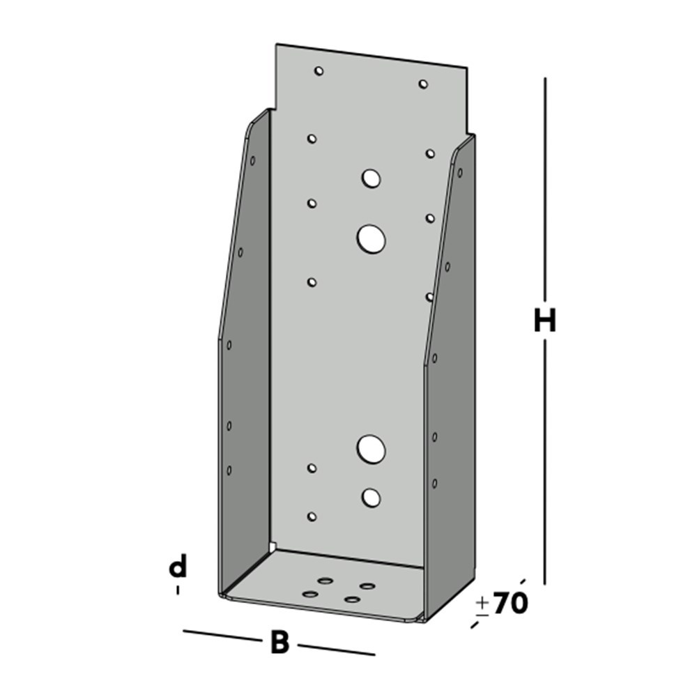 balkdrager gbs zonder lip sv-3
