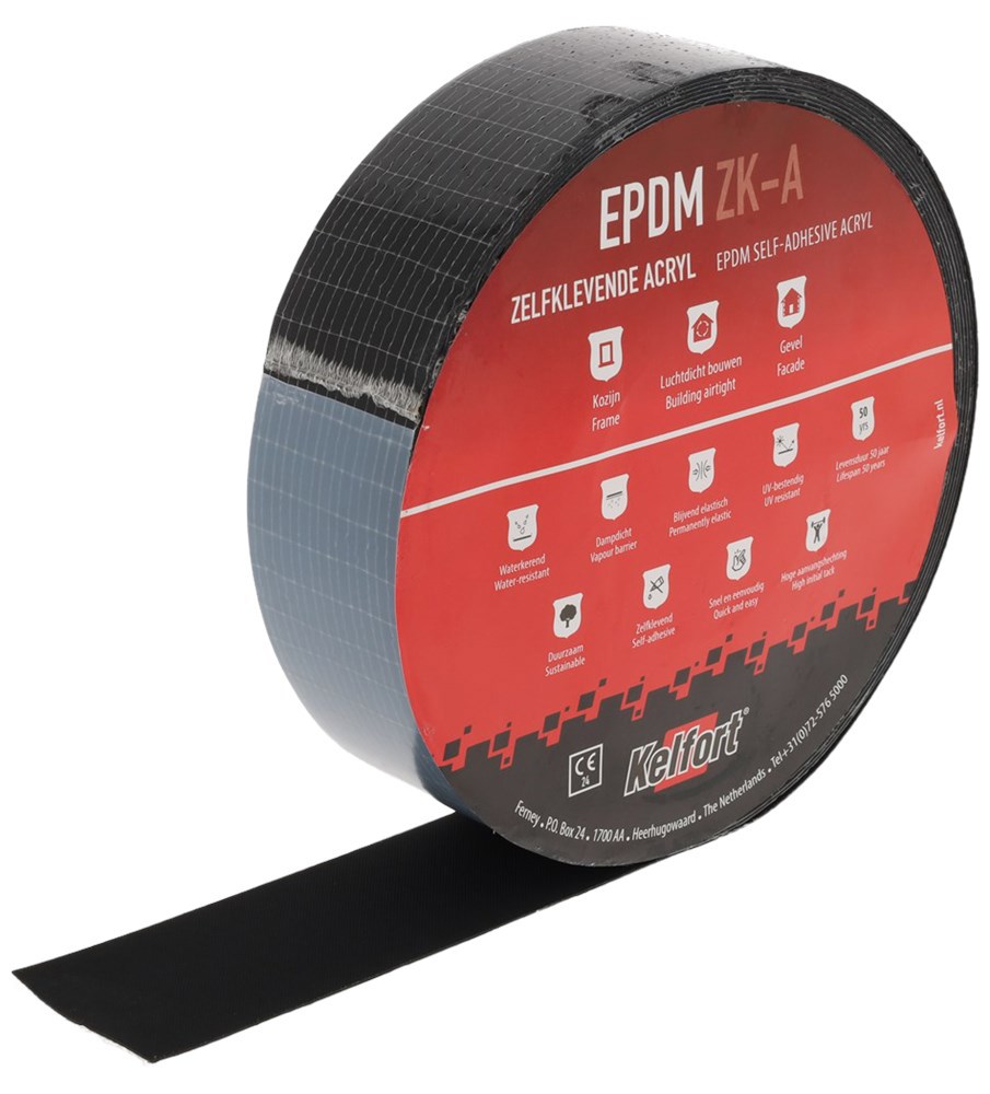 stroken epdm folie zwart kelfort acryl-3