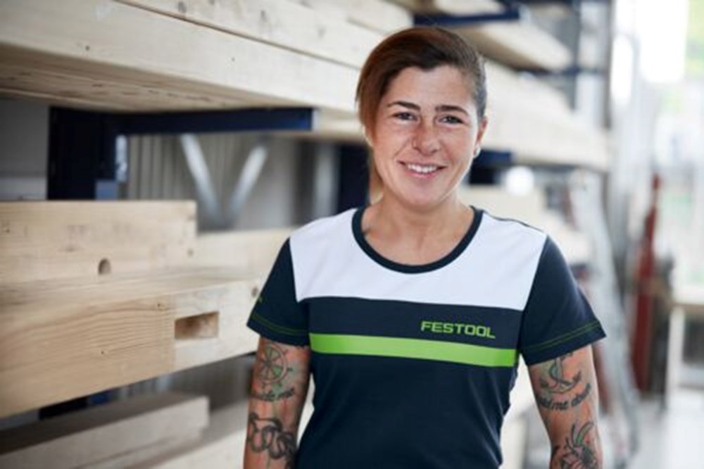 T-shirt fashion dames festool-3