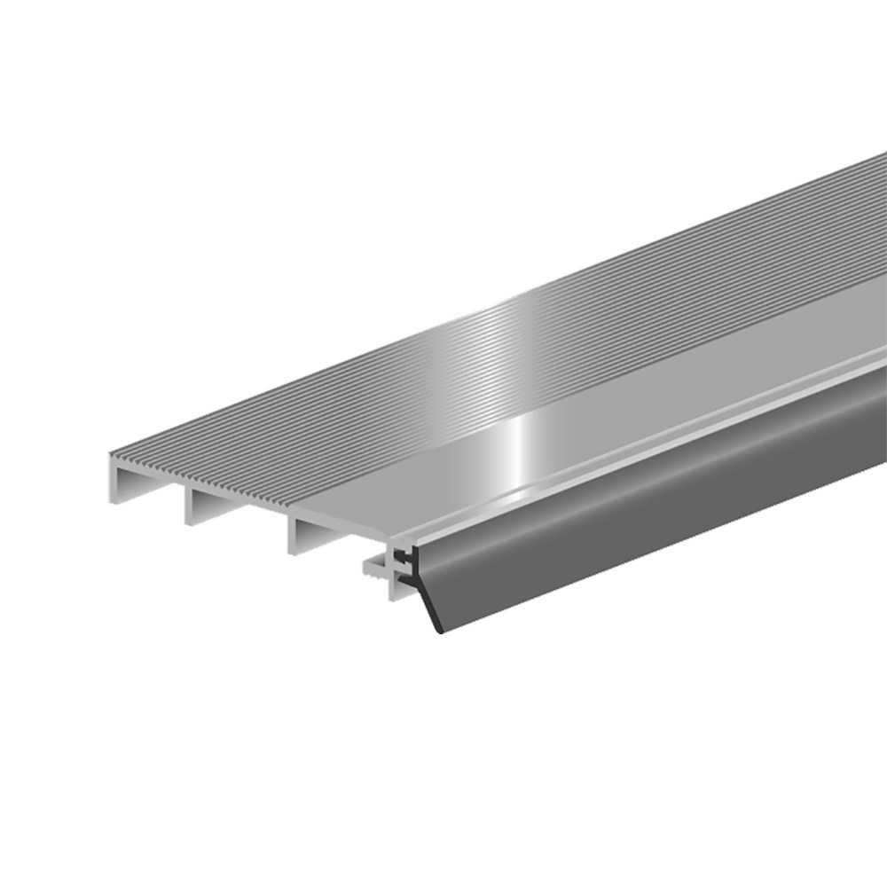 slijtdorpelstrip aluminium ellen met lip