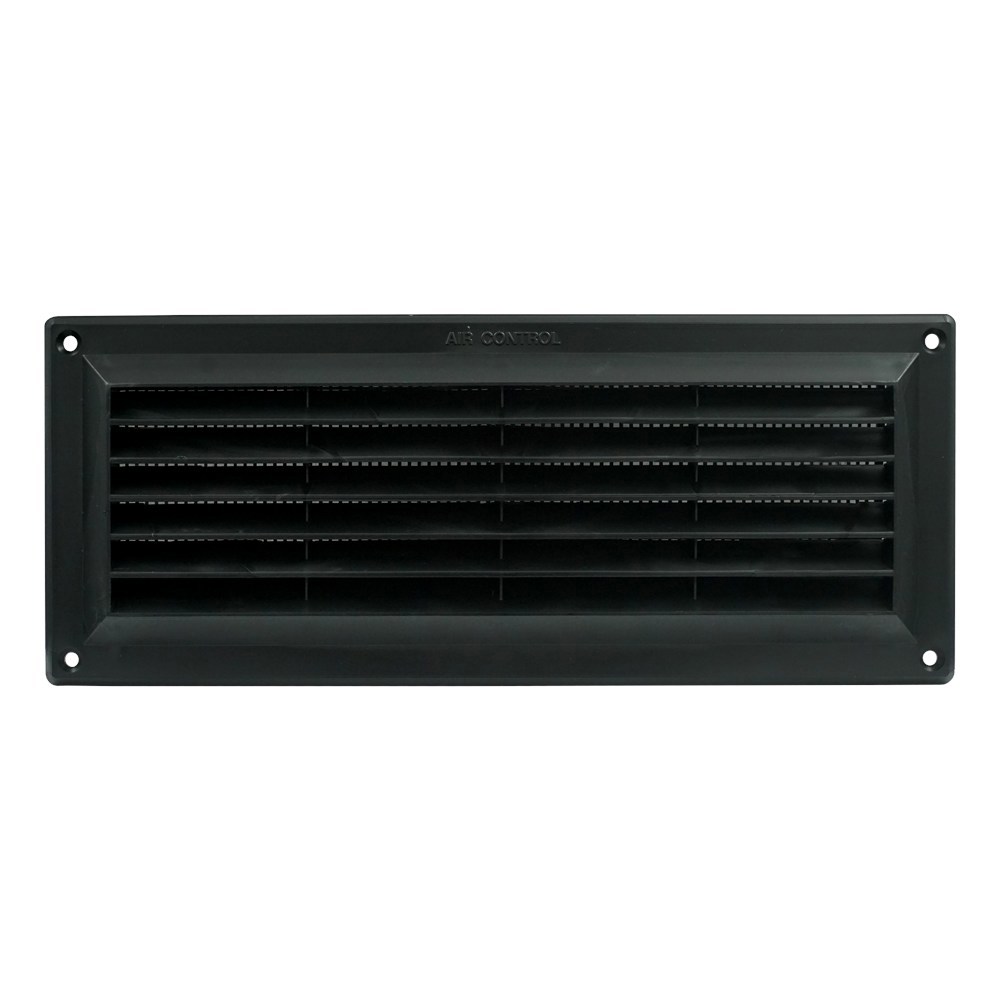 Schoepenrooste Kunststof Air Control - 250X 100MM (BXH) ZWART (05)