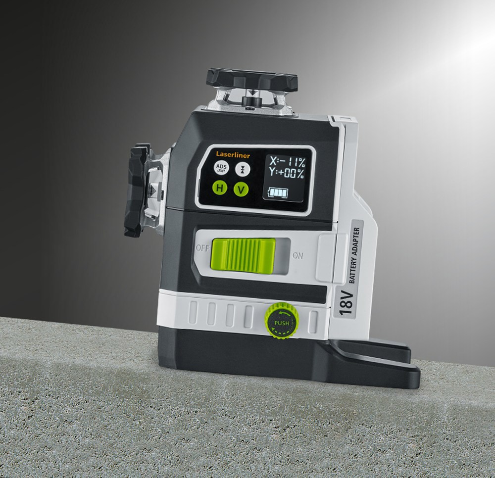accu kruislijnlaser groen laserliner-17