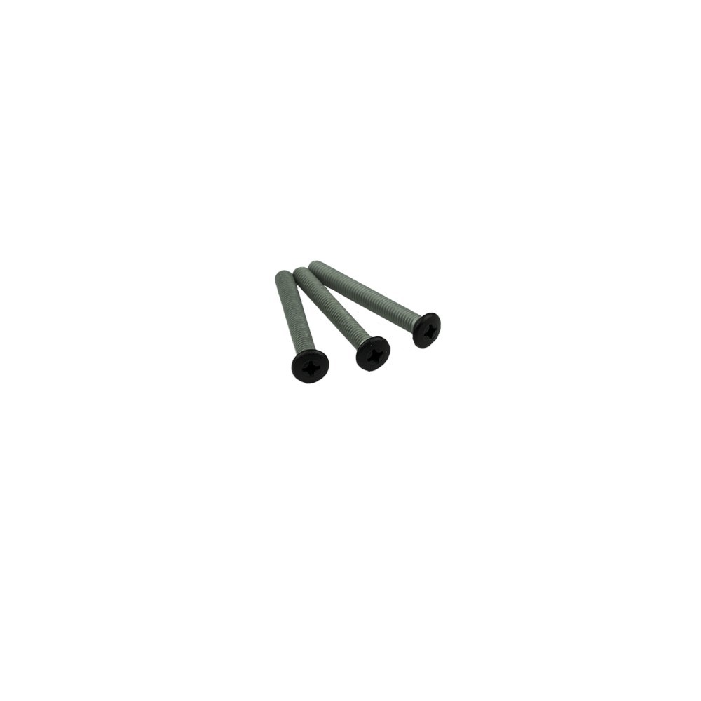 Patentschroefset Rvs A2 Zwart Oxloc - M6X77MM LK SET à 3 STUKS