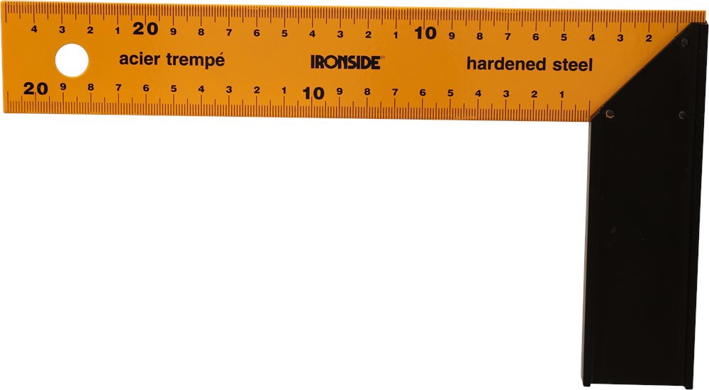 schrijfhaak staal/aluminium ironside