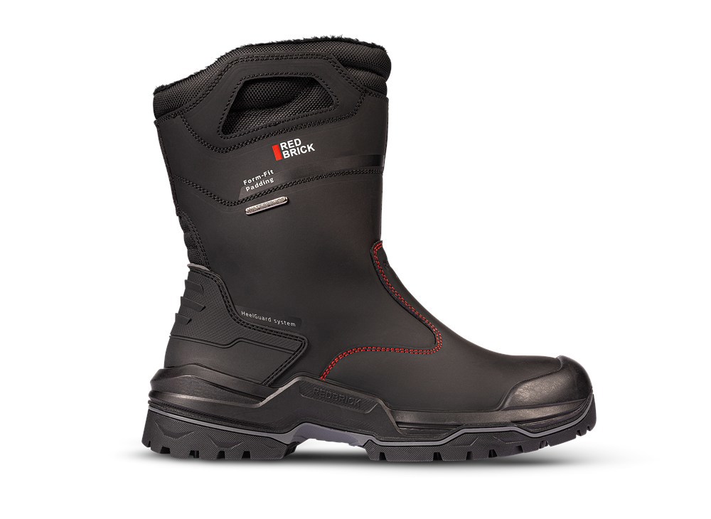 Veiligheidslaarzen Redbrick - BOOT BLACK WOOL MT 40 S7S