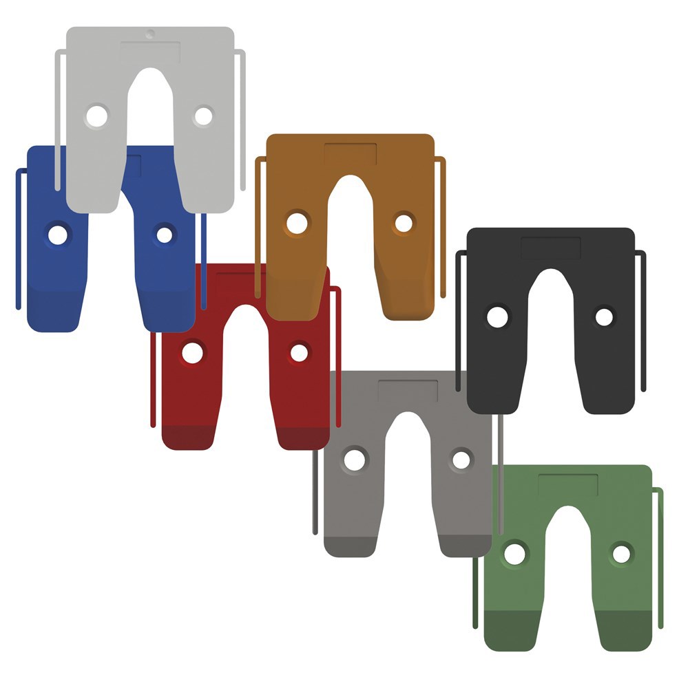 assortiment uitvulplaatjes kunststof