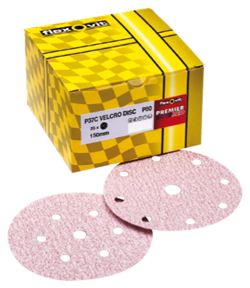 schuurschijf rood flexovit