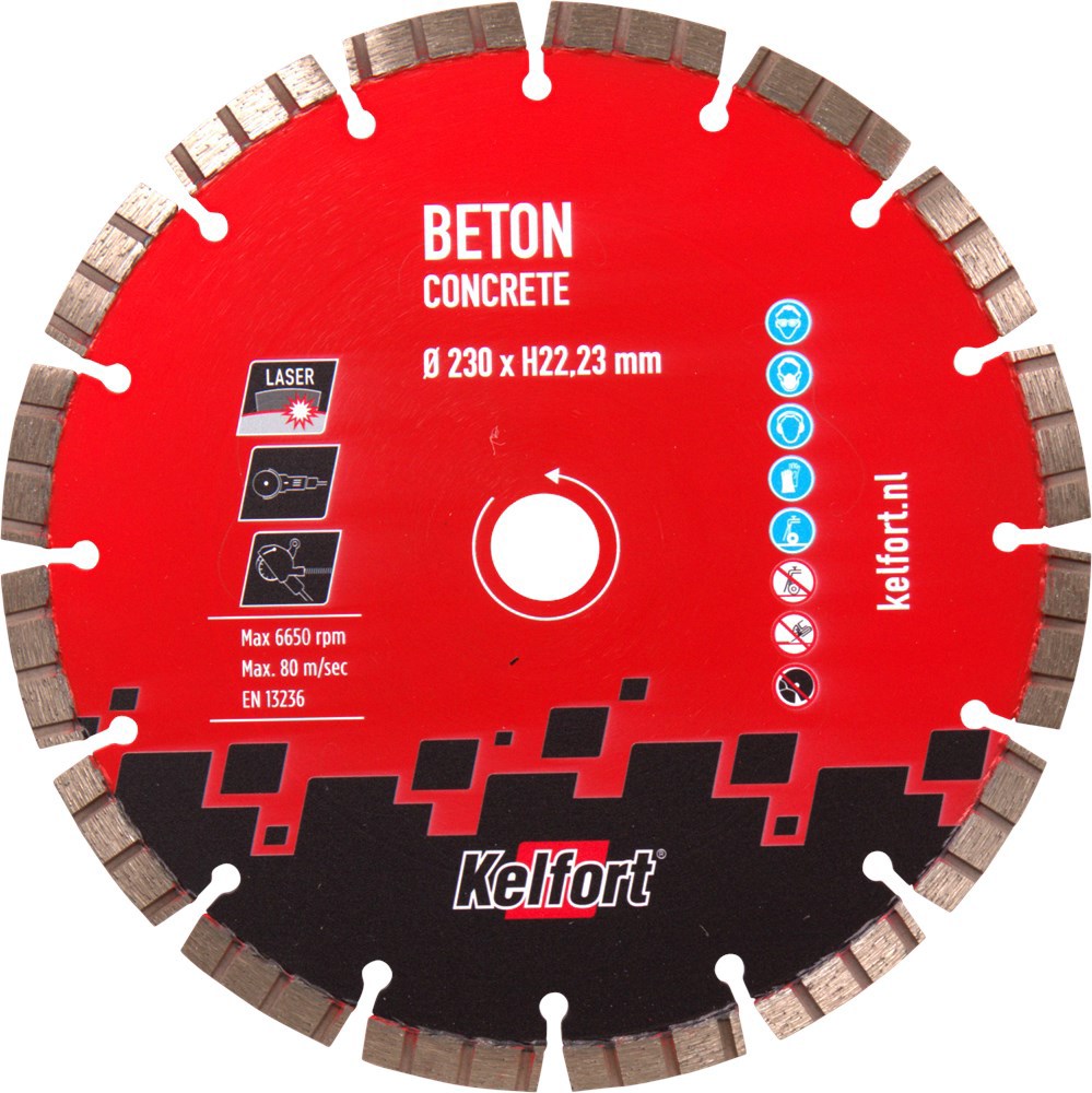 diamantzaagblad droog kelfort