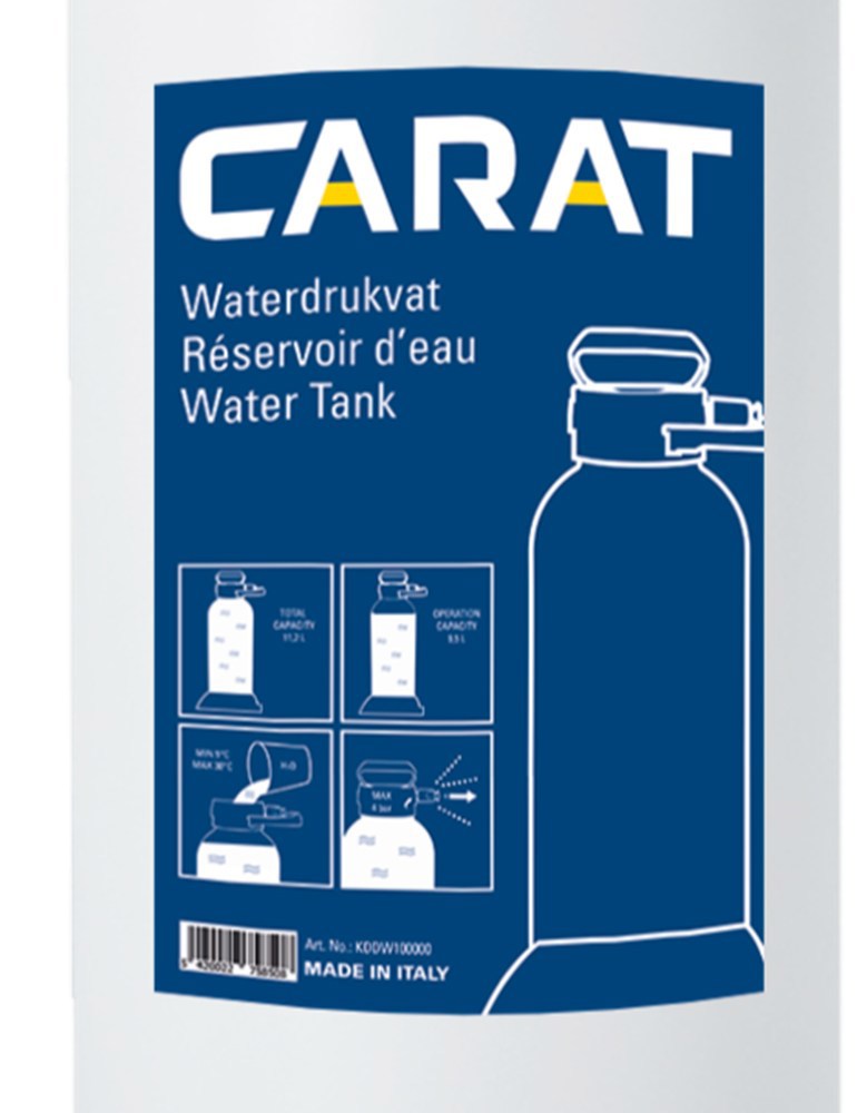 waterdruktank kunststof carat-3