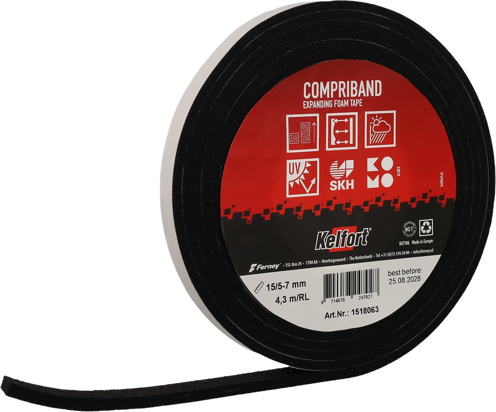 compriband antraciet kelfort