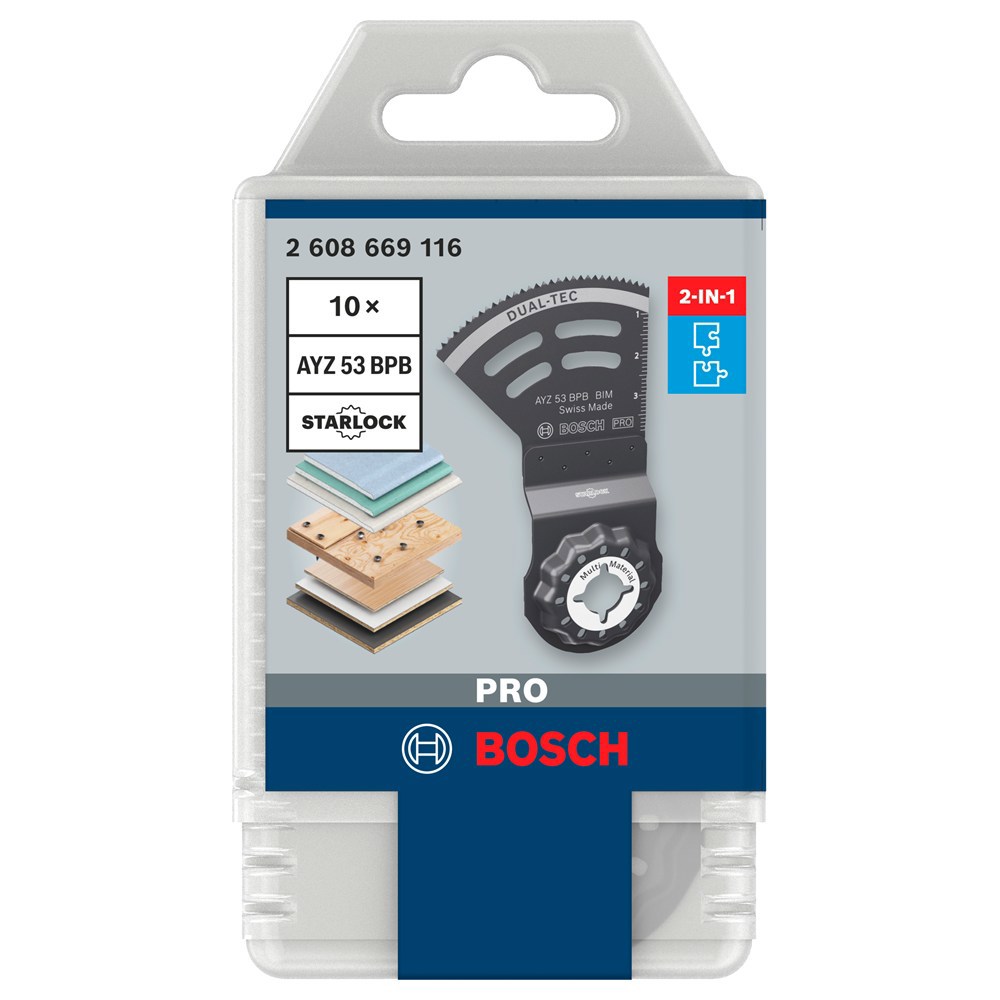 multizaagblad dual-tec bosch pro-3