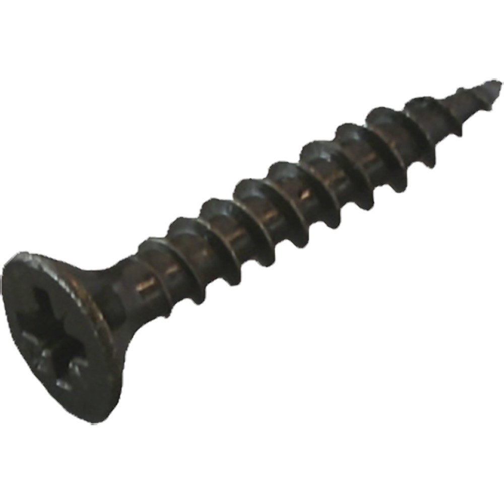 spaanplaatschroef zwart verzinkt