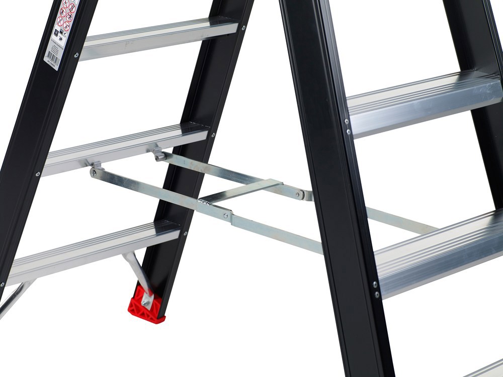 trapladder dubbel aluminium zwart altrex-5