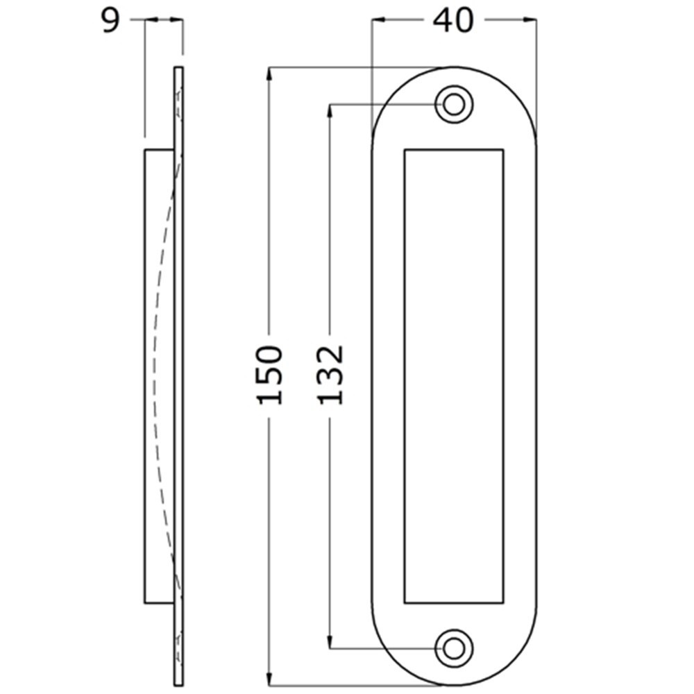 schuifdeurkom aluminium zwart hermeta-3
