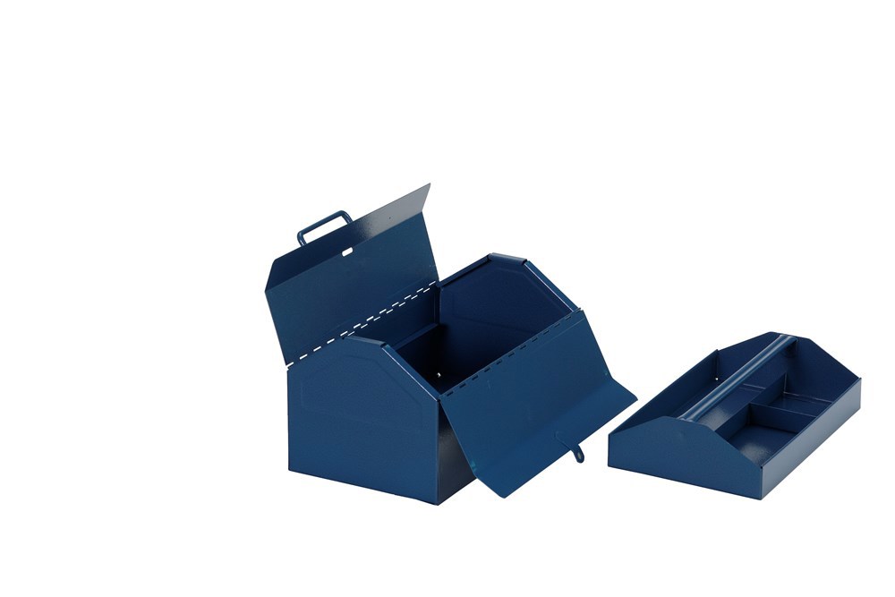gereedschapskist staal blauw wesma