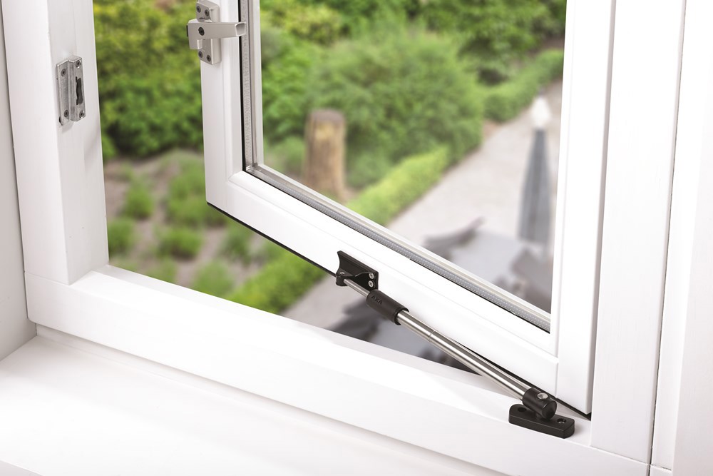 raamsluiting aluminium zwart axa-6