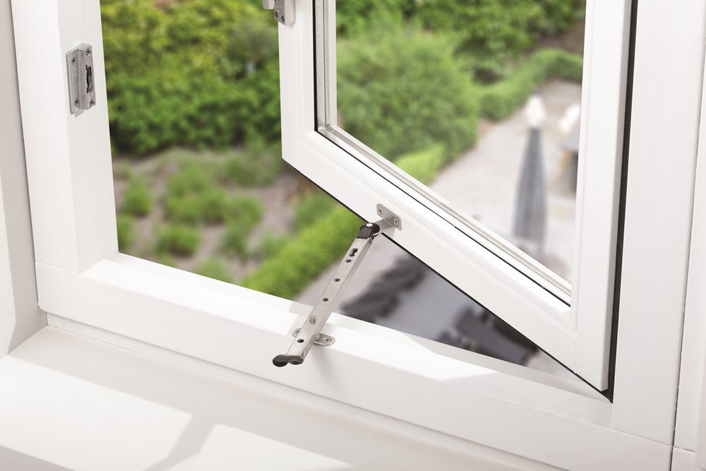 raamuitzetter rvs/zwart axa-5