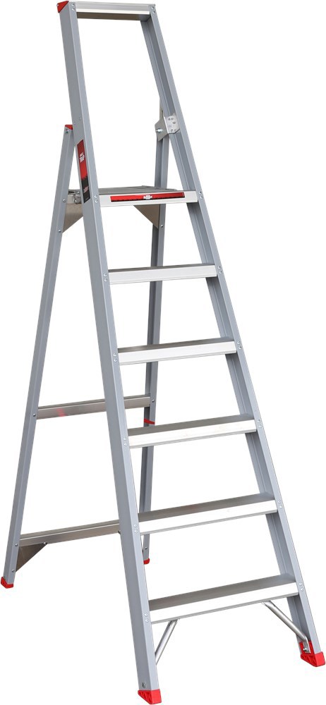 plateautrap aluminium ongecoat kelfort