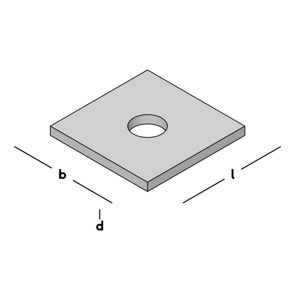 volgplaat vierkant sv-3