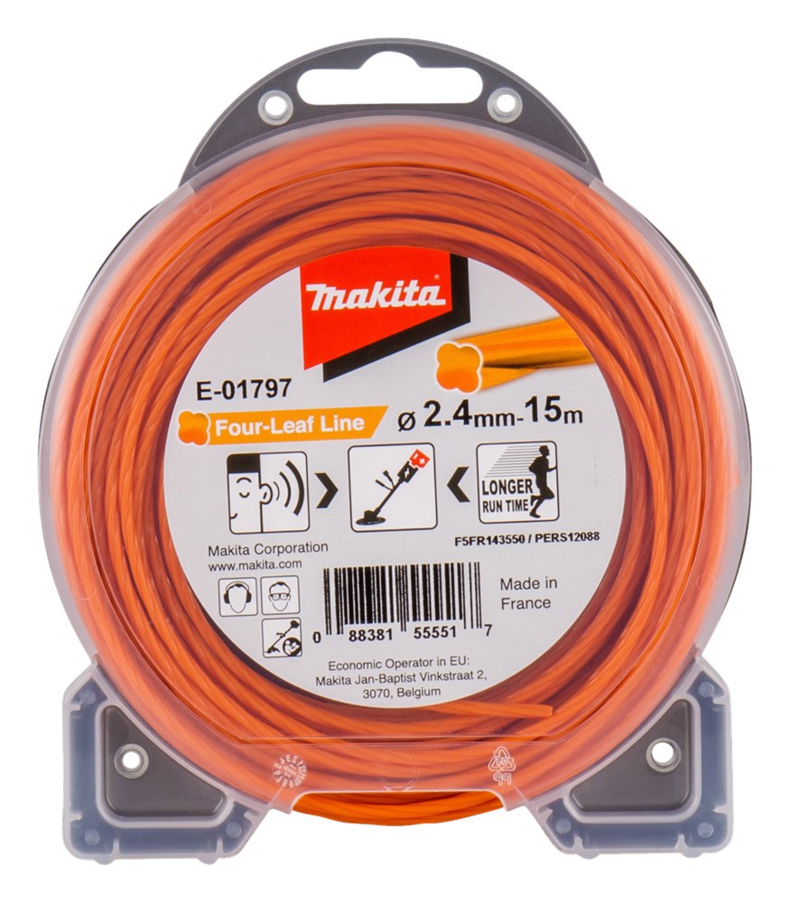 Maaidraad Makita - KLAVER 2.4MM 15M ORANJE