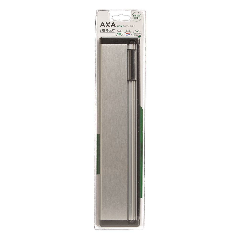 briefplaat aluminium f1 geslepen/zw axa-3