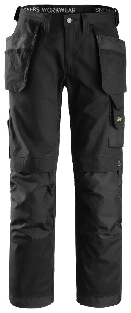 Werkbroek Canvas+ Snickers - 3214 ZWART 096
