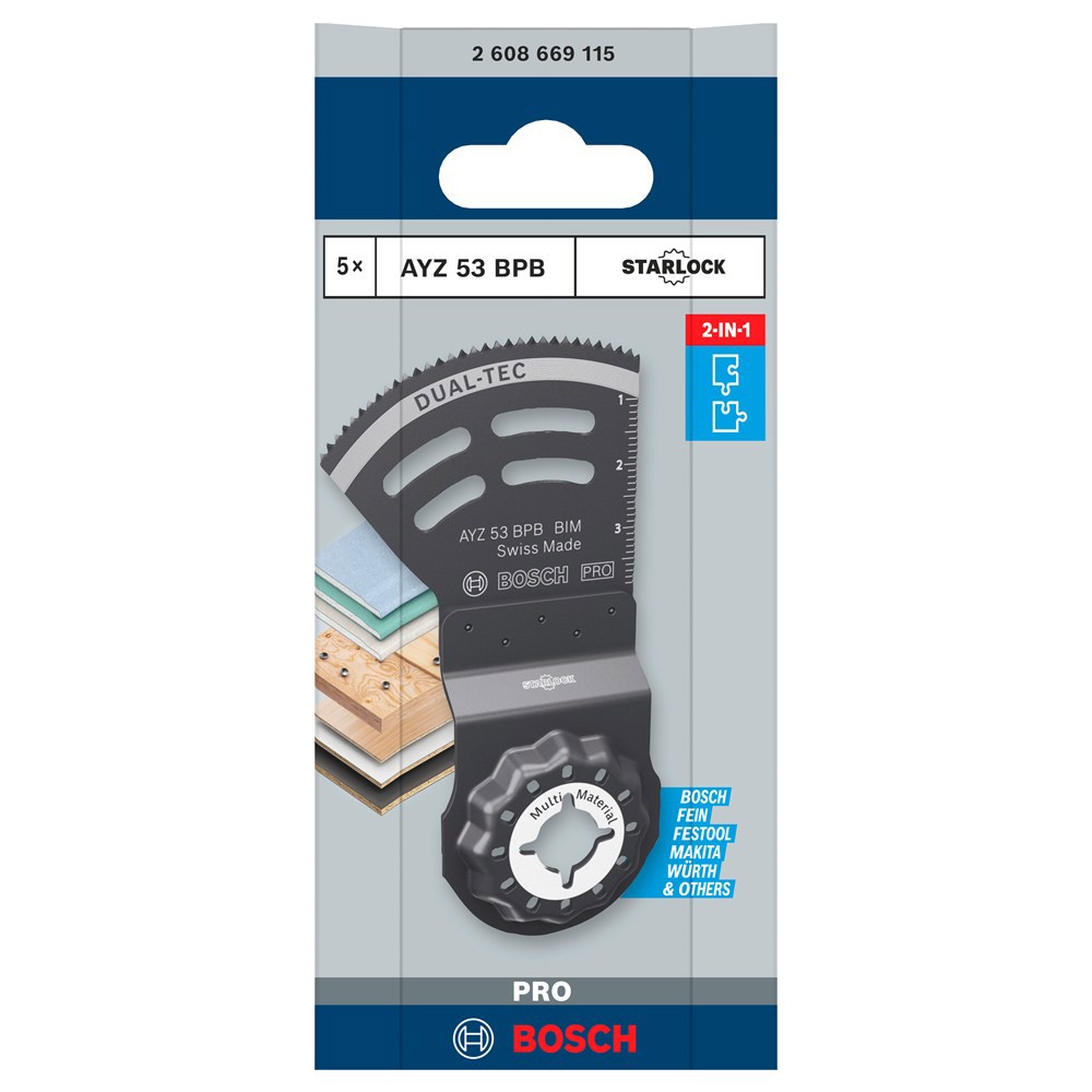 multizaagblad dual-tec bosch pro-3