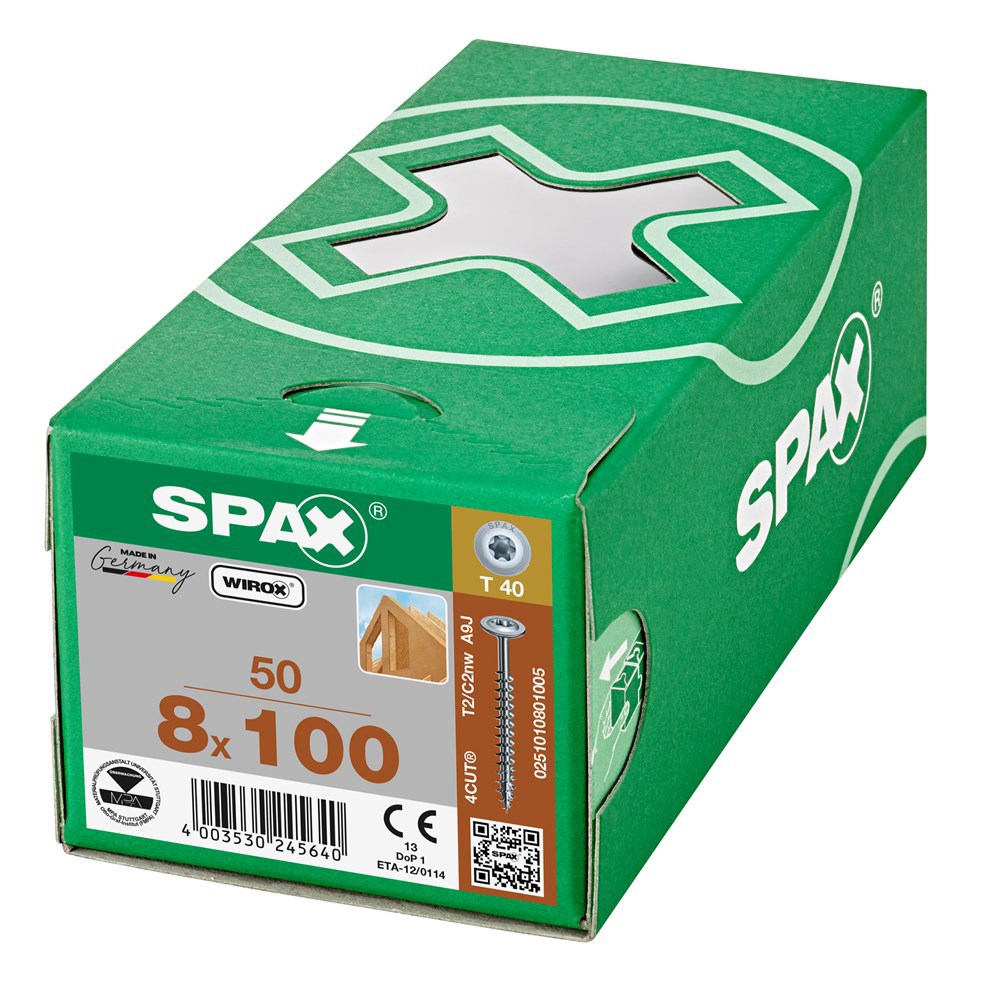tellerkopschroef wirox spax-6