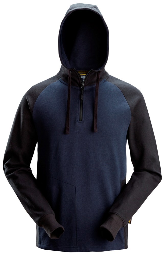 sweatshirt hoodie tweekleurig snickers-6