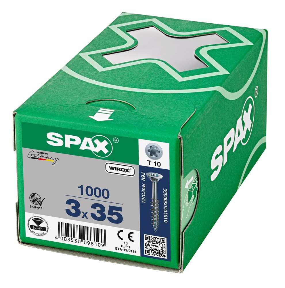 spaanplaatschroef wirox spax-6