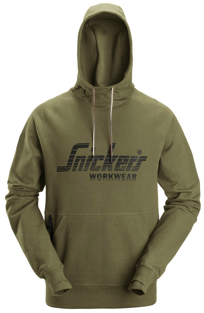 sweatshirt logo hoodie snickers-6